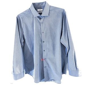 Calvin Klein Men’s Slim-Fit Non-Iron Long Sleeve